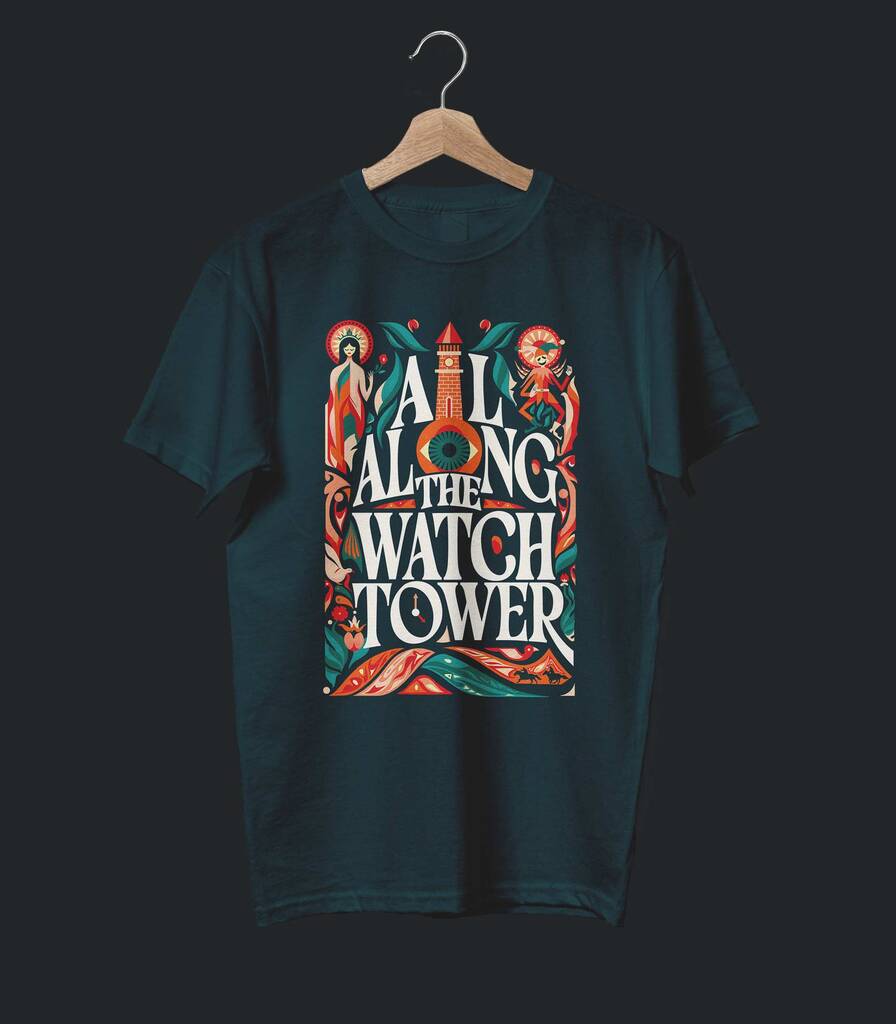 All Along The Watchtower • Hendrix & Dylan Collector's Typography Tee