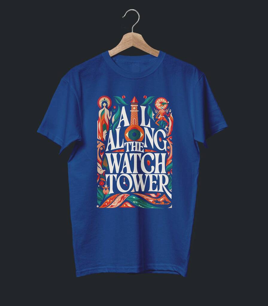 All Along The Watchtower • Hendrix & Dylan Collector's Typography Tee
