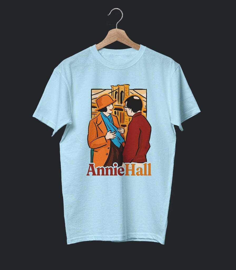 Annie Hall • Woody Allen Tribute T-shirt • Vintage Edition