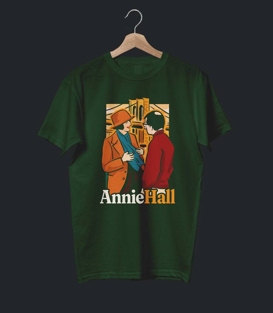 Annie Hall • Woody Allen Tribute T-shirt • Vintage Edition