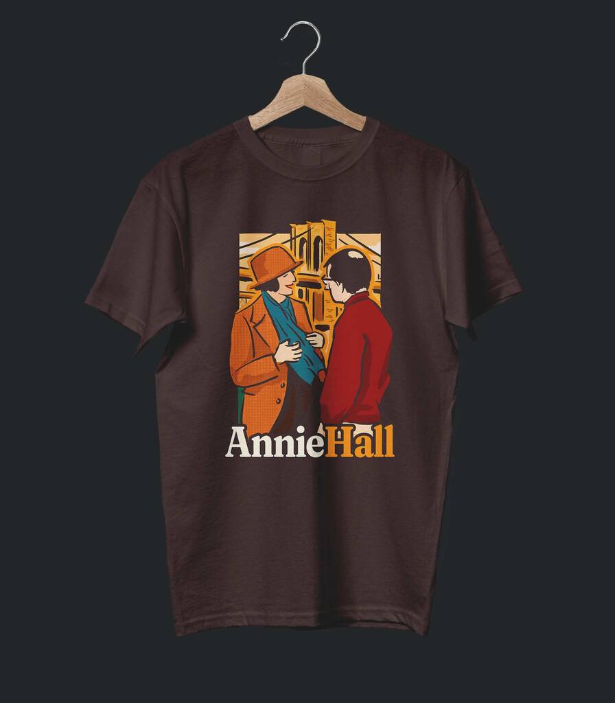 Annie Hall • Woody Allen Tribute T-shirt • Vintage Edition