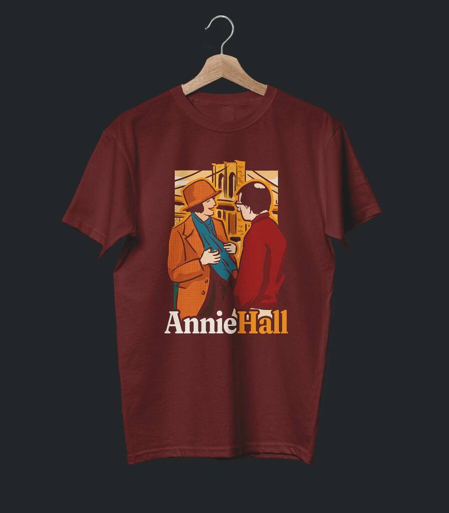 Annie Hall • Woody Allen Tribute T-shirt • Vintage Edition