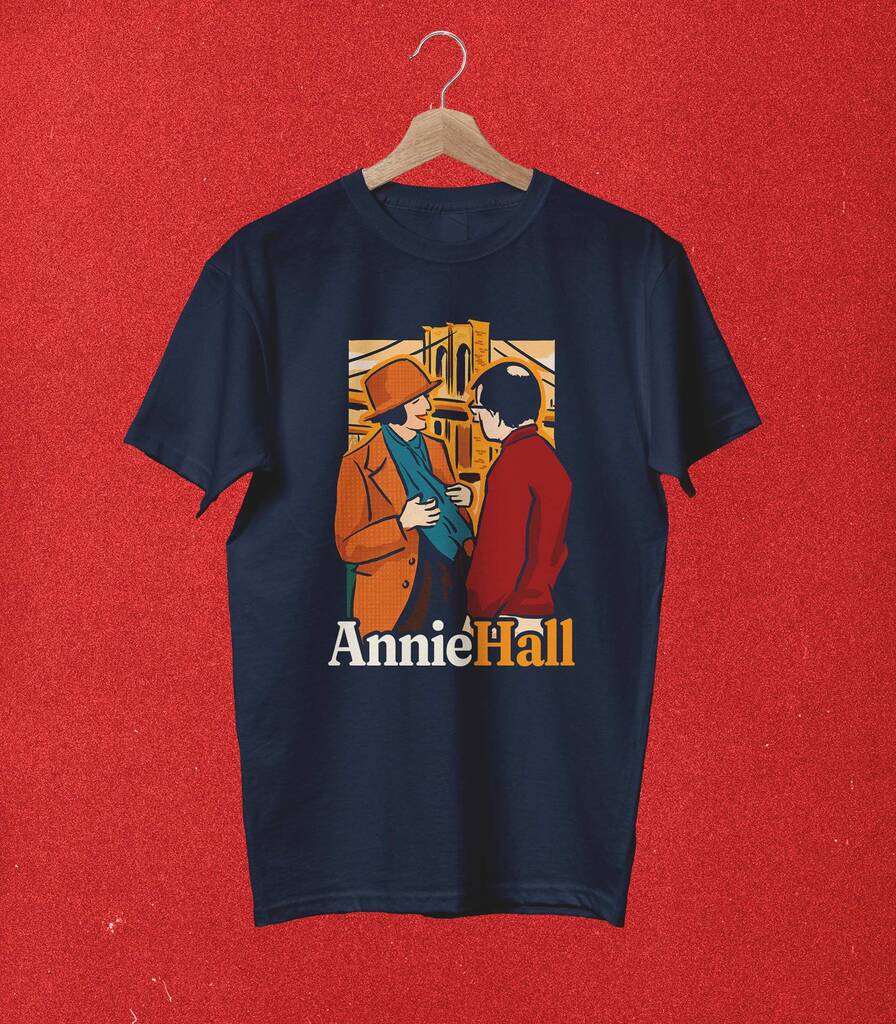 Annie Hall • Woody Allen Tribute T-shirt • Vintage Edition