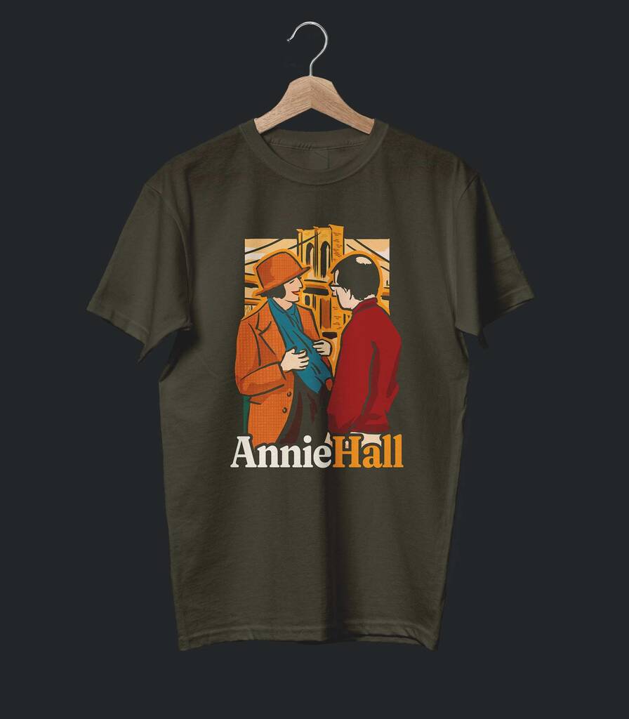 Annie Hall • Woody Allen Tribute T-shirt • Vintage Edition