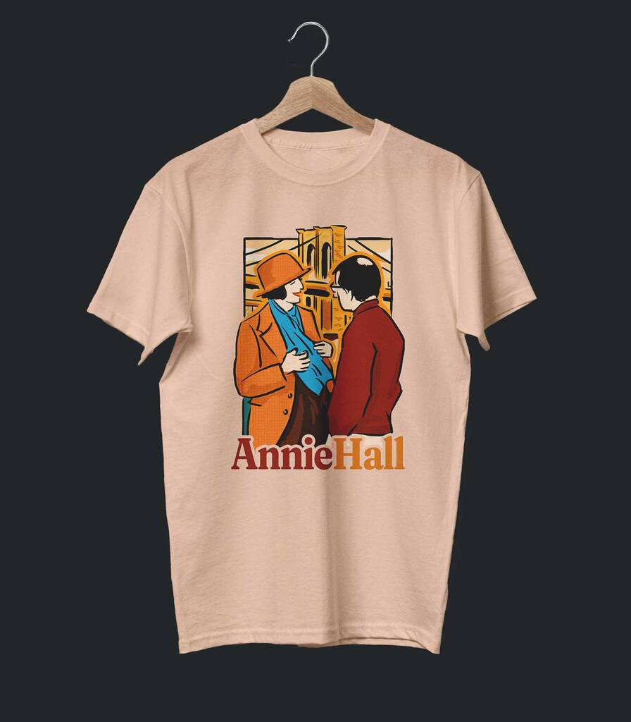 Annie Hall • Woody Allen Tribute T-shirt • Vintage Edition