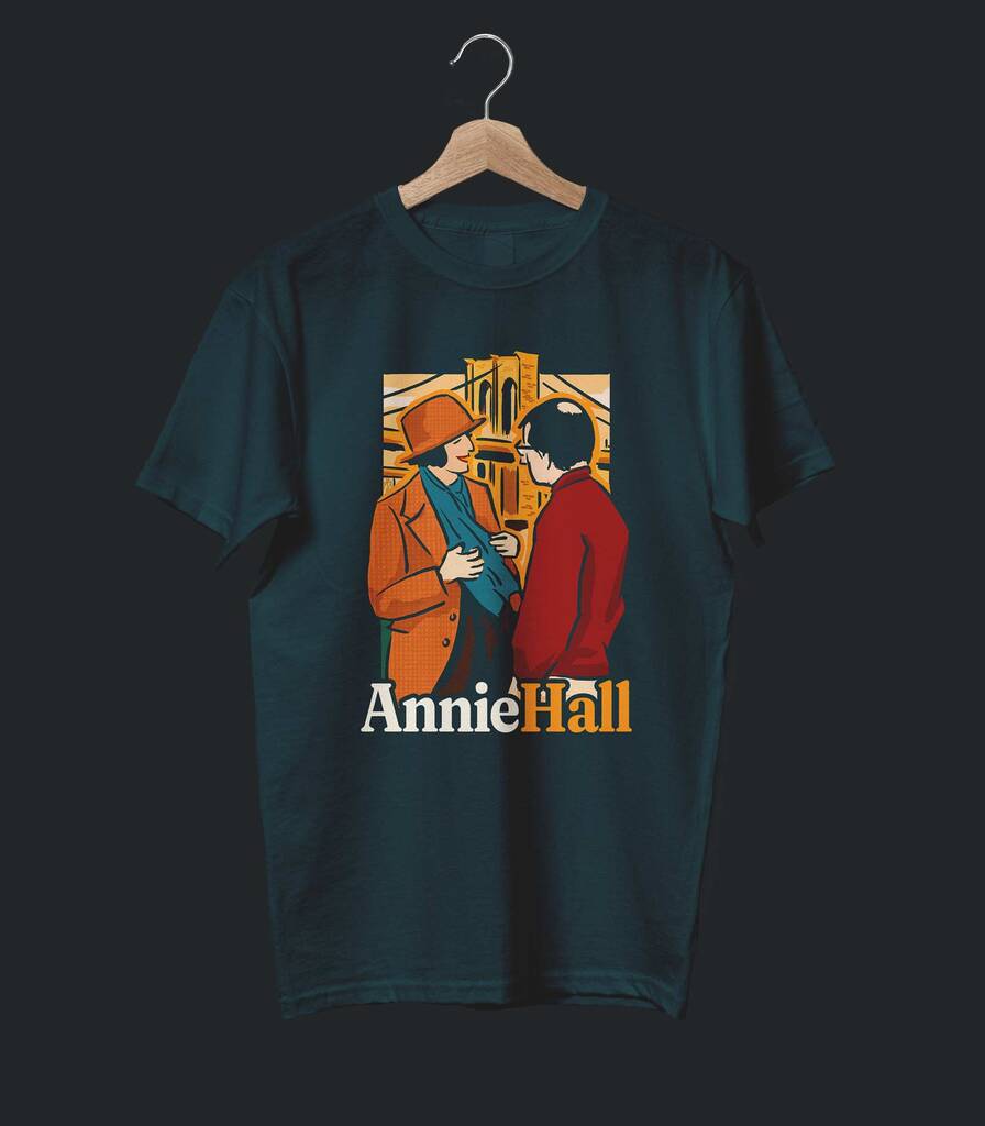 Annie Hall • Woody Allen Tribute T-shirt • Vintage Edition