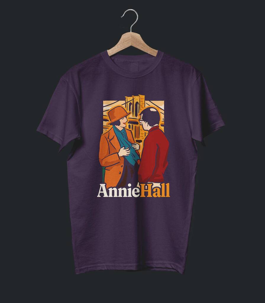 Annie Hall • Woody Allen Tribute T-shirt • Vintage Edition
