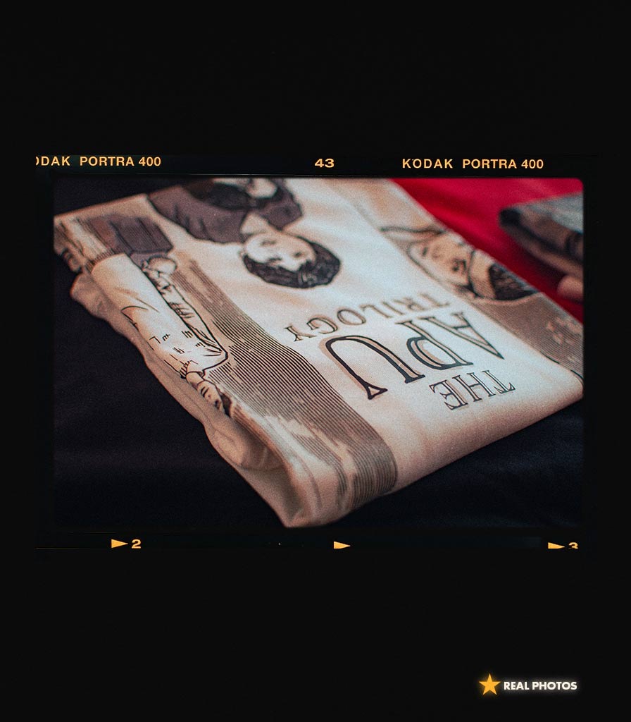 Apu Trilogy • Satyajit Ray Cinema Tribute T-shirt • Vintage Edition