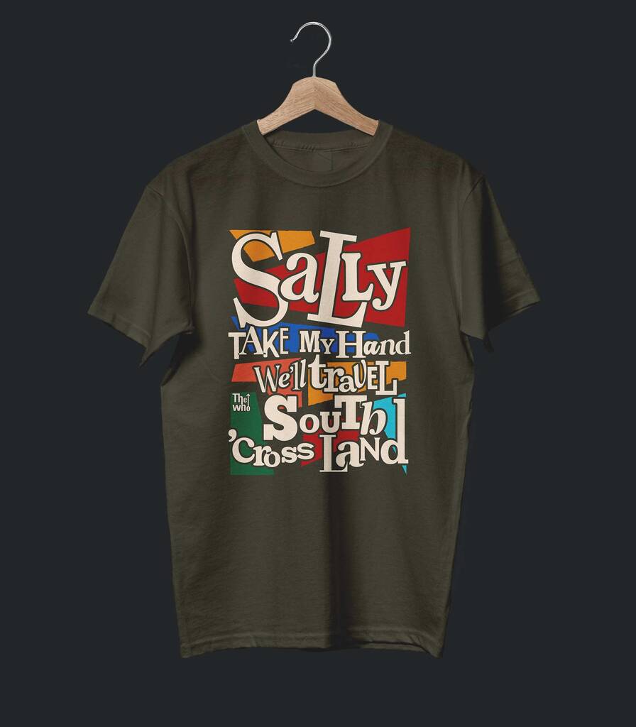 Baba O'Riley Collector's Typography Tee