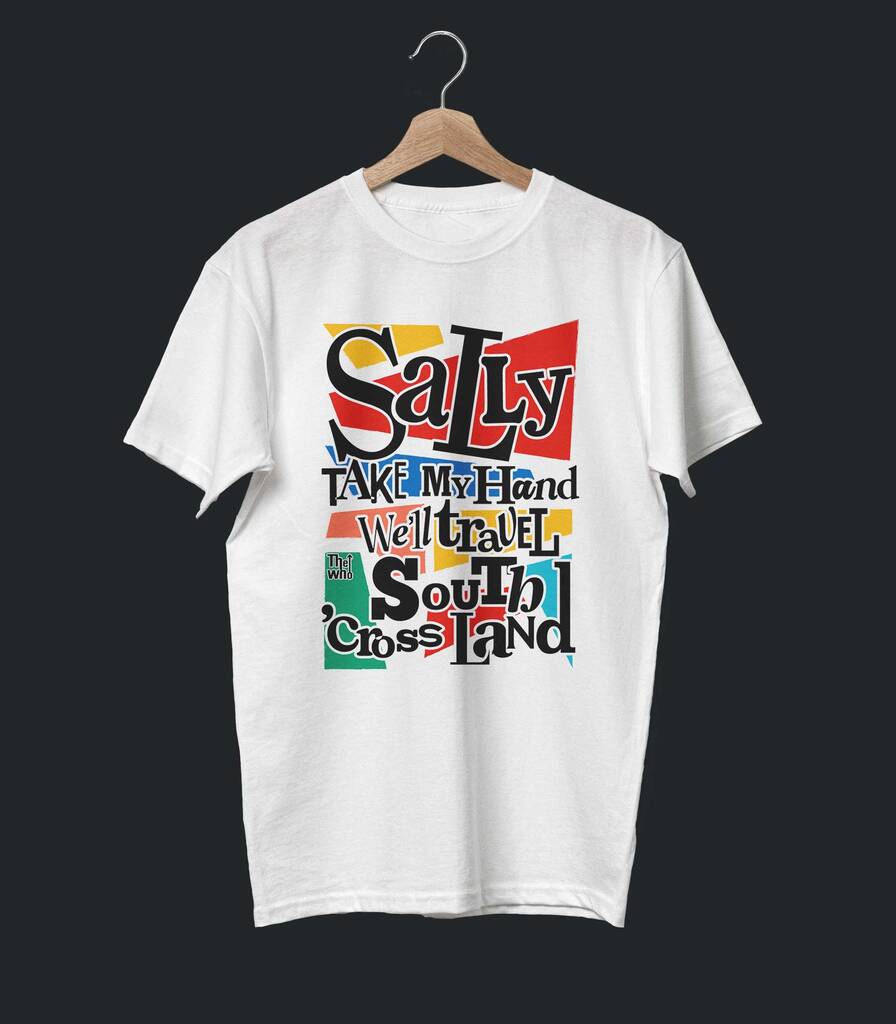 Baba O'Riley Collector's Typography Tee
