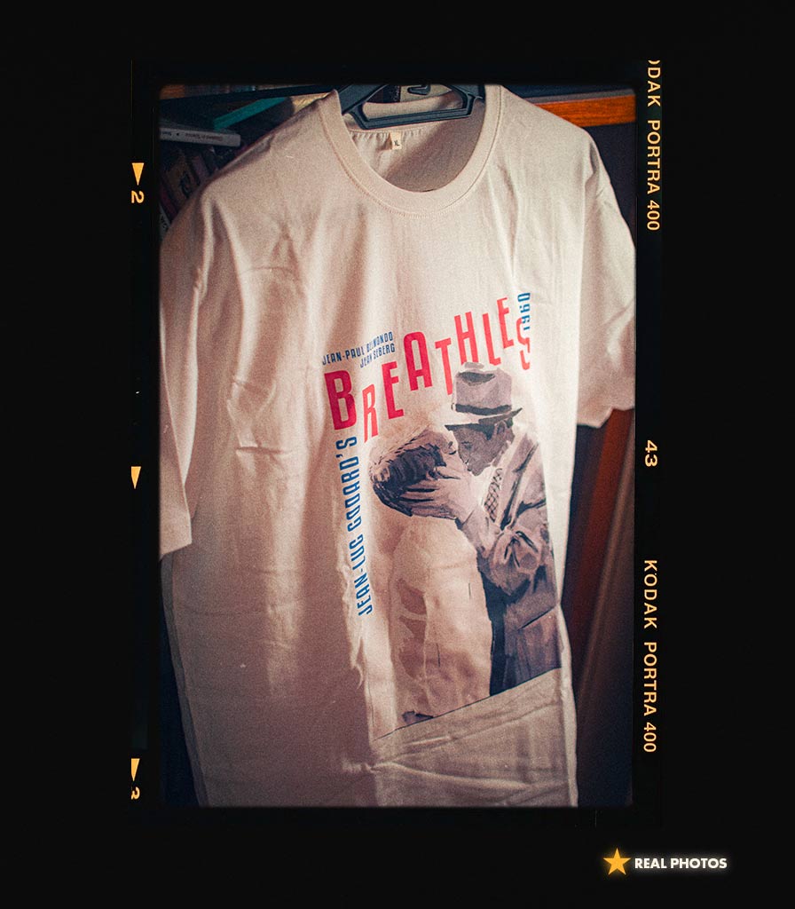 Godard's Breathless French New Wave Collector's Tee