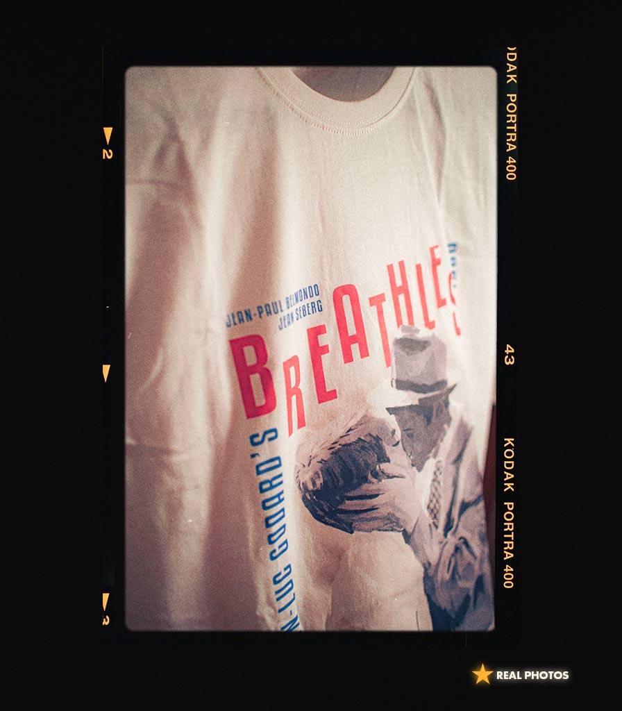 Godard's Breathless French New Wave Collector's Tee