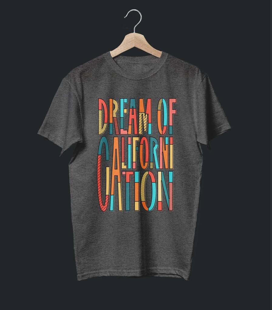 Californication • RHCP Typography Tribute T-shirt • Summer Edition