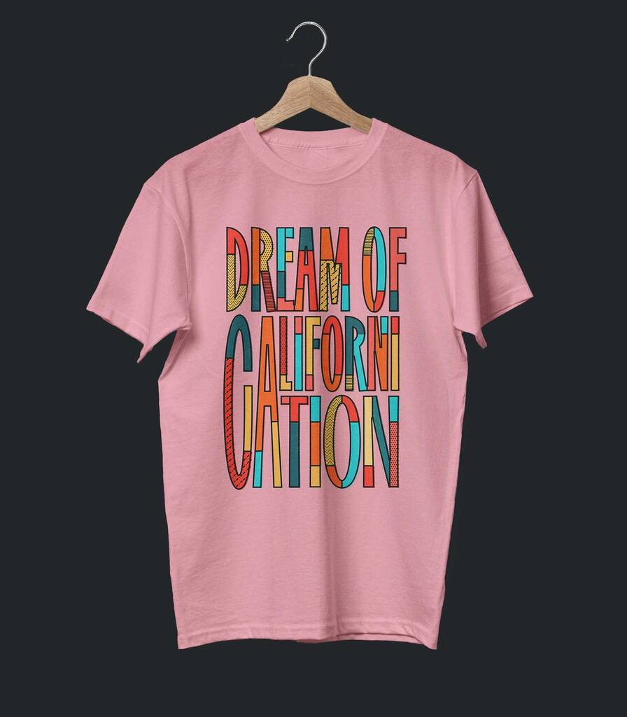 Californication • RHCP Typography Tribute T-shirt • Summer Edition