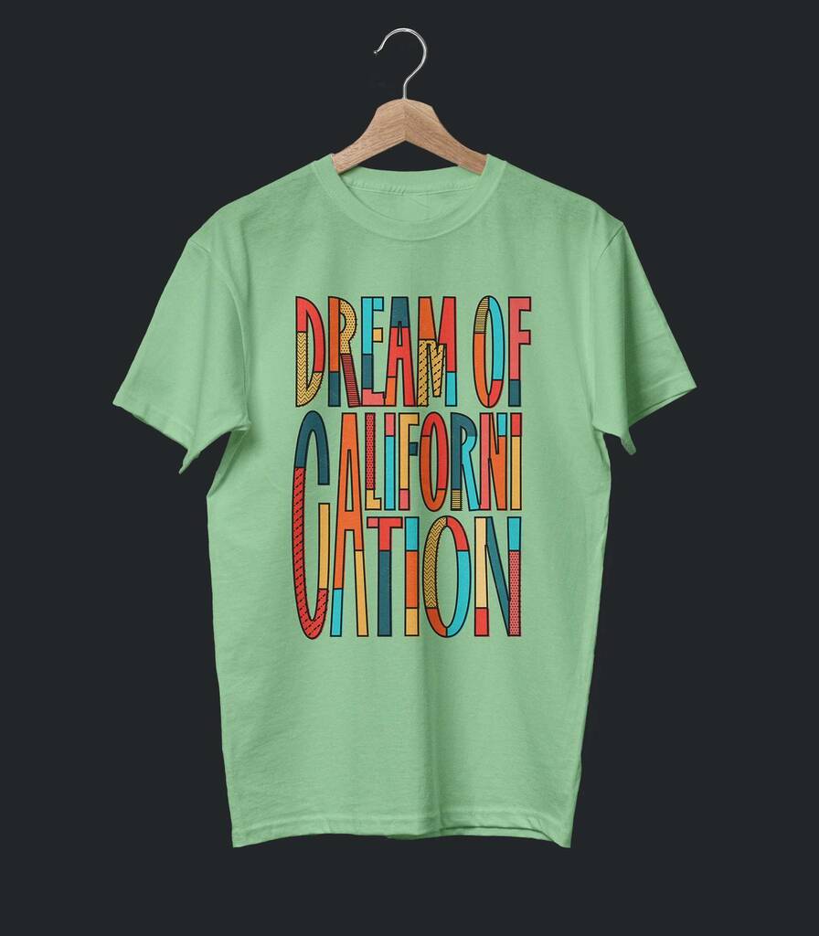 Californication • RHCP Typography Tribute T-shirt • Summer Edition