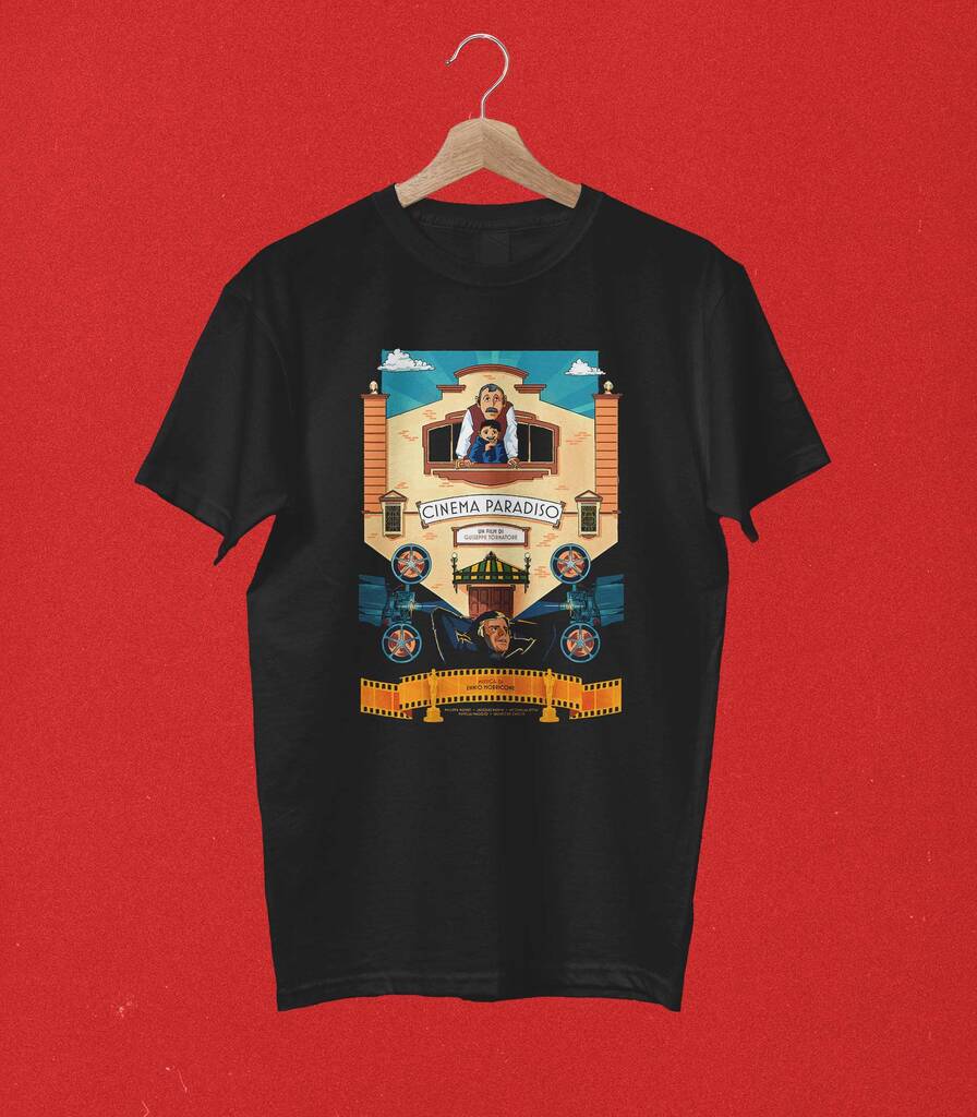 Cinema Paradiso • Cinema Tribute T-shirt • Classic Edition