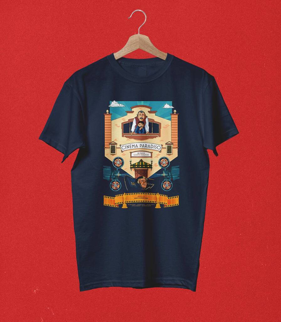 Cinema Paradiso • Cinema Tribute T-shirt • Classic Edition