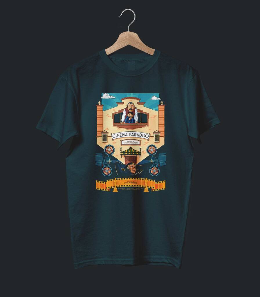 Cinema Paradiso • Cinema Tribute T-shirt • Classic Edition