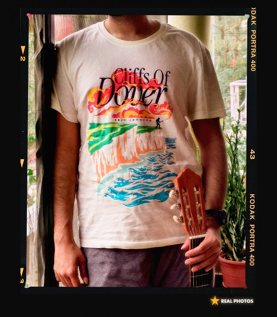 Cliffs of Dover • Eric Johnson Tribute T-shirt • Summer Edition