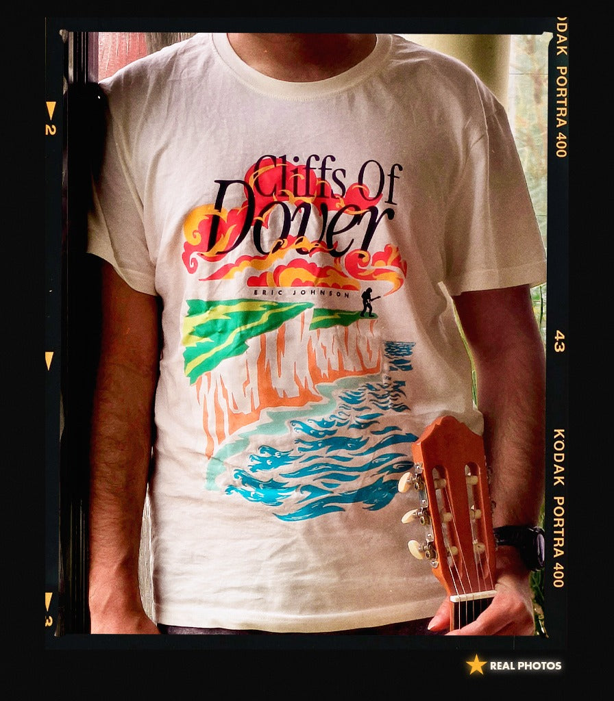 Cliffs of Dover • Eric Johnson Tribute T-shirt • Summer Edition