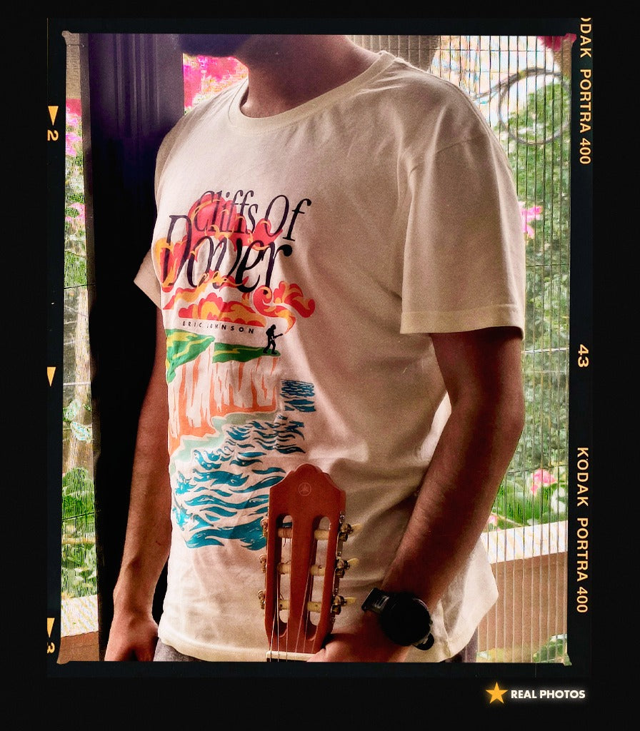 Cliffs of Dover • Eric Johnson Tribute T-shirt • Summer Edition