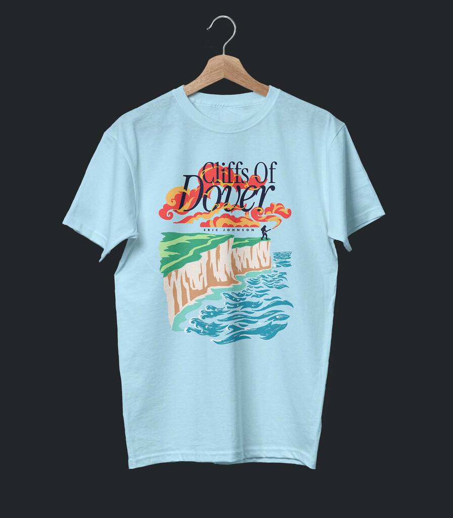 Cliffs of Dover • Eric Johnson Tribute T-shirt • Summer Edition