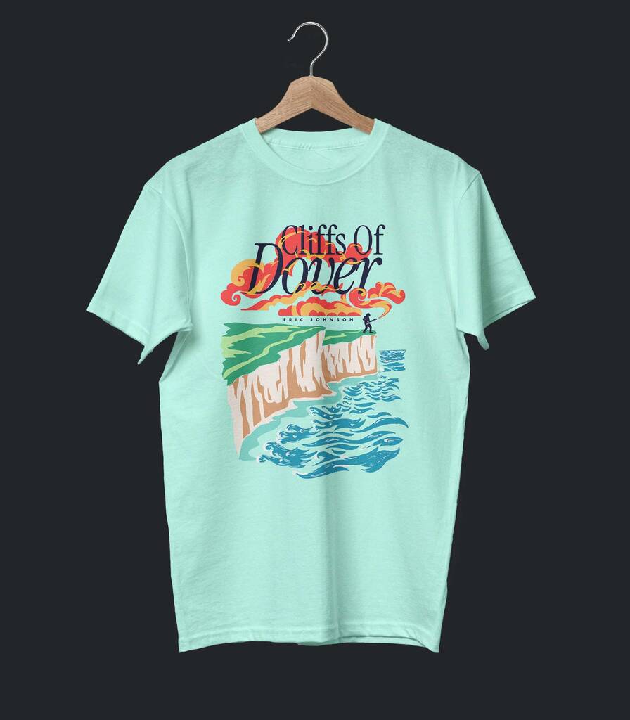 Cliffs of Dover • Eric Johnson Tribute T-shirt • Summer Edition
