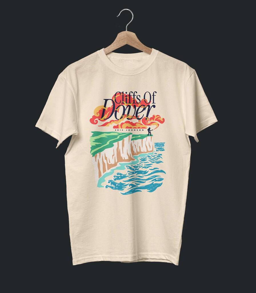 Cliffs of Dover • Eric Johnson Tribute T-shirt • Summer Edition