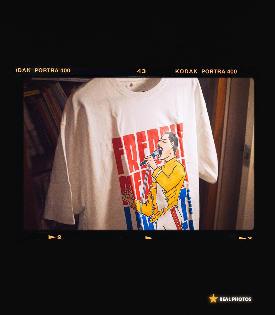 Freddie Mercury • The Ultimate Tribute T-shirt • Tour Edition