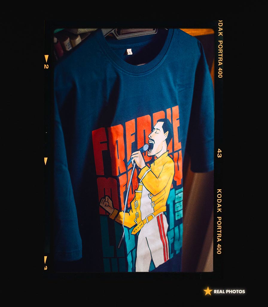 Freddie Mercury • The Ultimate Tribute T-shirt • Tour Edition