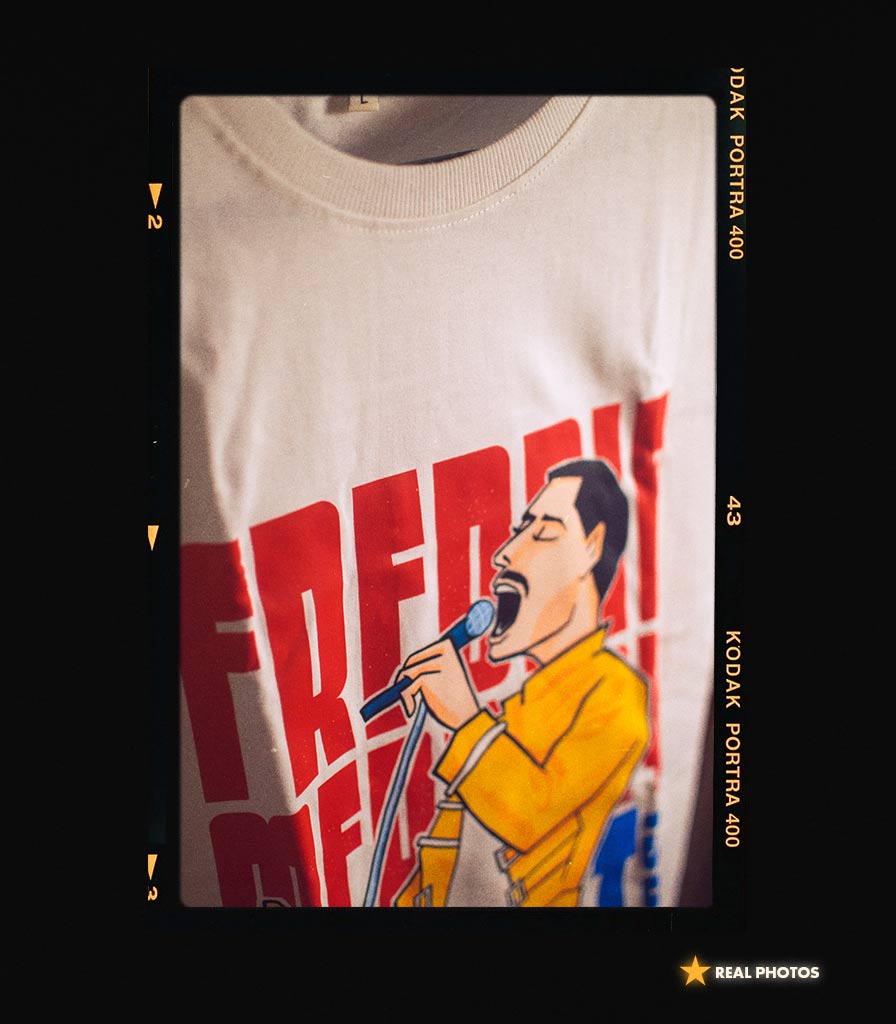 Freddie Mercury • The Ultimate Tribute T-shirt • Tour Edition