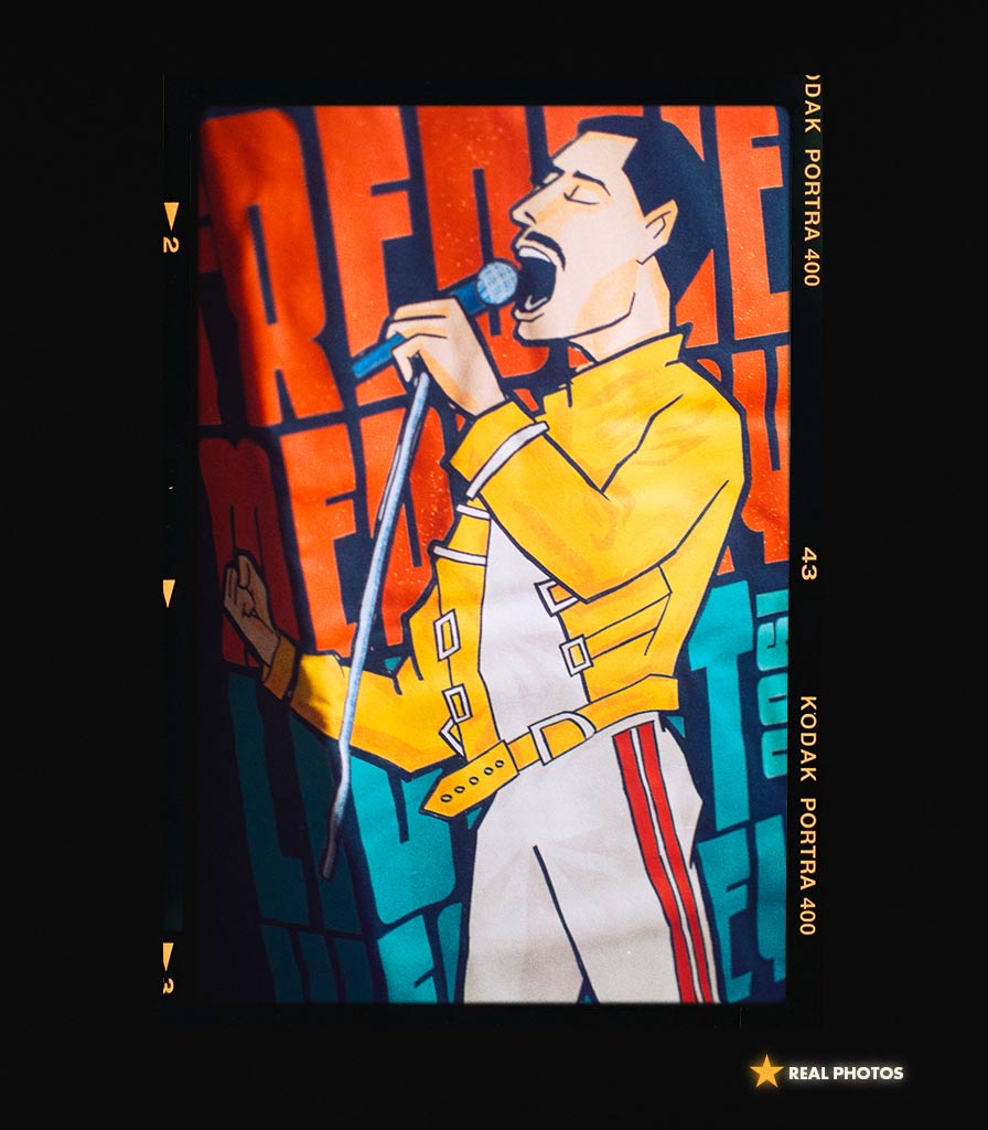 Freddie Mercury • The Ultimate Tribute T-shirt • Tour Edition