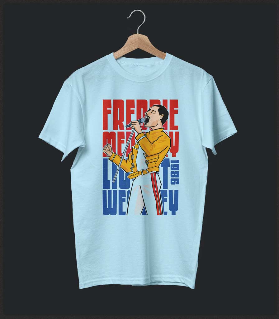 Freddie Mercury • The Ultimate Tribute T-shirt • Tour Edition