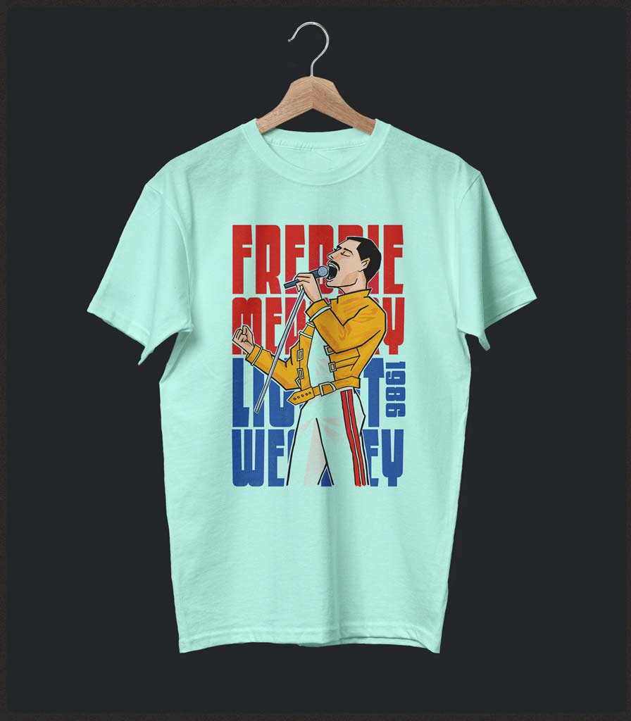 Freddie Mercury • The Ultimate Tribute T-shirt • Tour Edition