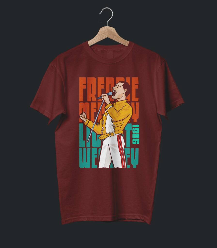 Freddie Mercury • The Ultimate Tribute T-shirt • Tour Edition
