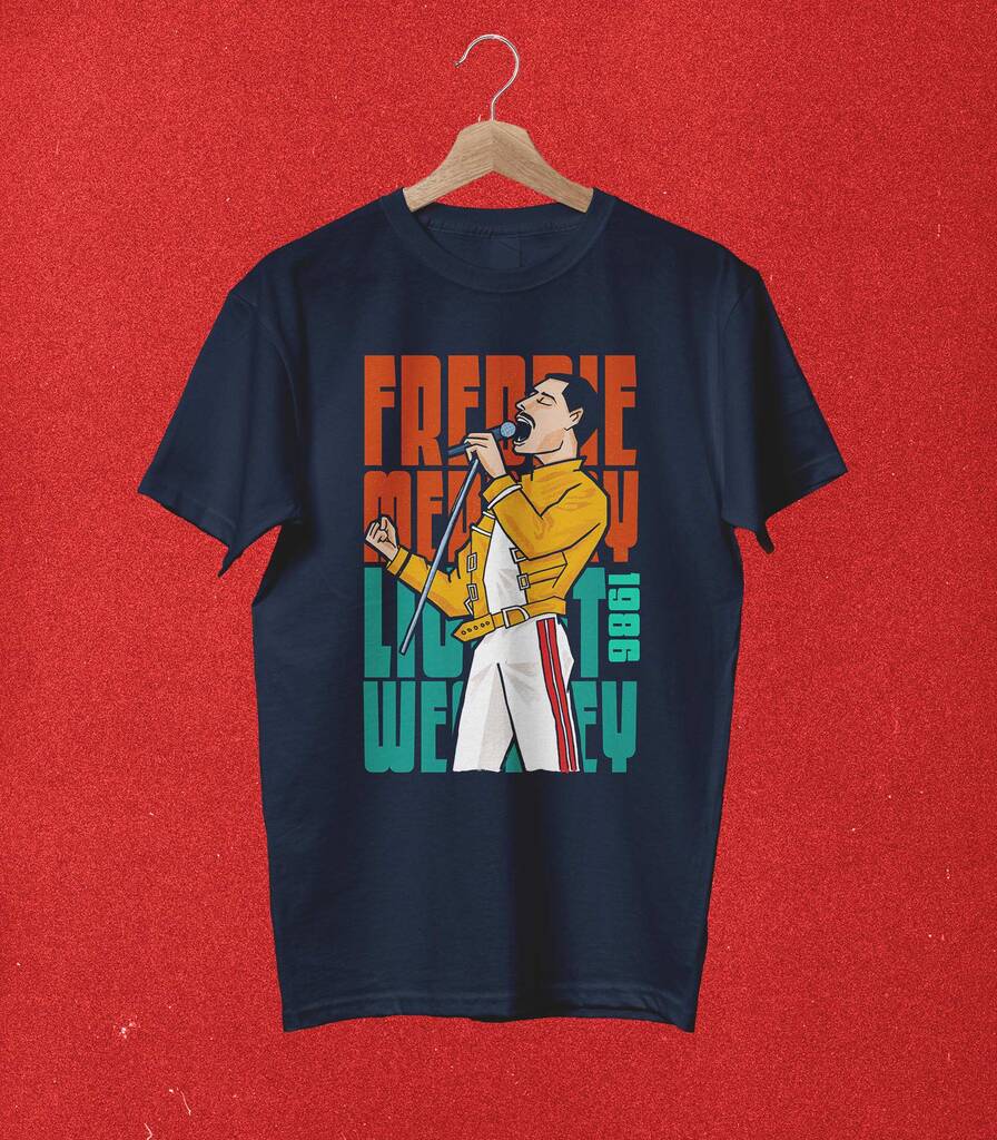 Freddie Mercury • The Ultimate Tribute T-shirt • Tour Edition