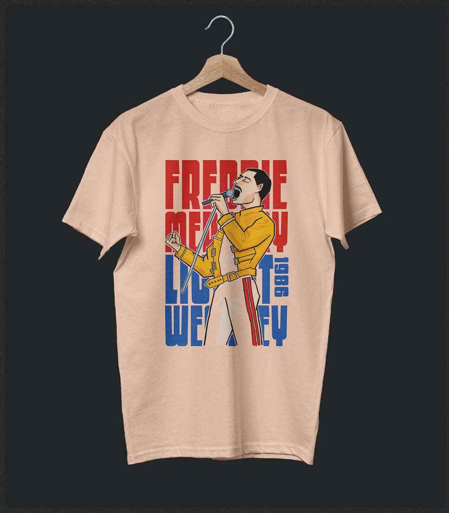 Freddie Mercury • The Ultimate Tribute T-shirt • Tour Edition