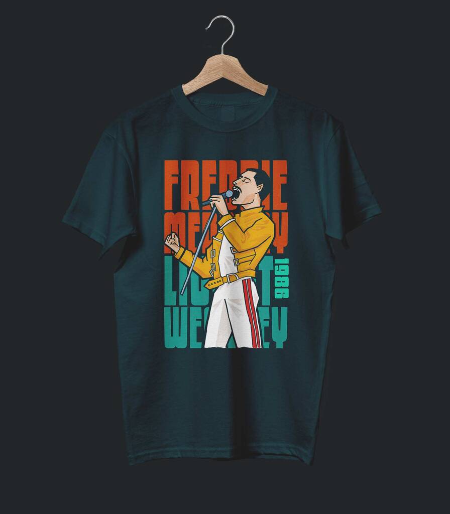 Freddie Mercury • The Ultimate Tribute T-shirt • Tour Edition