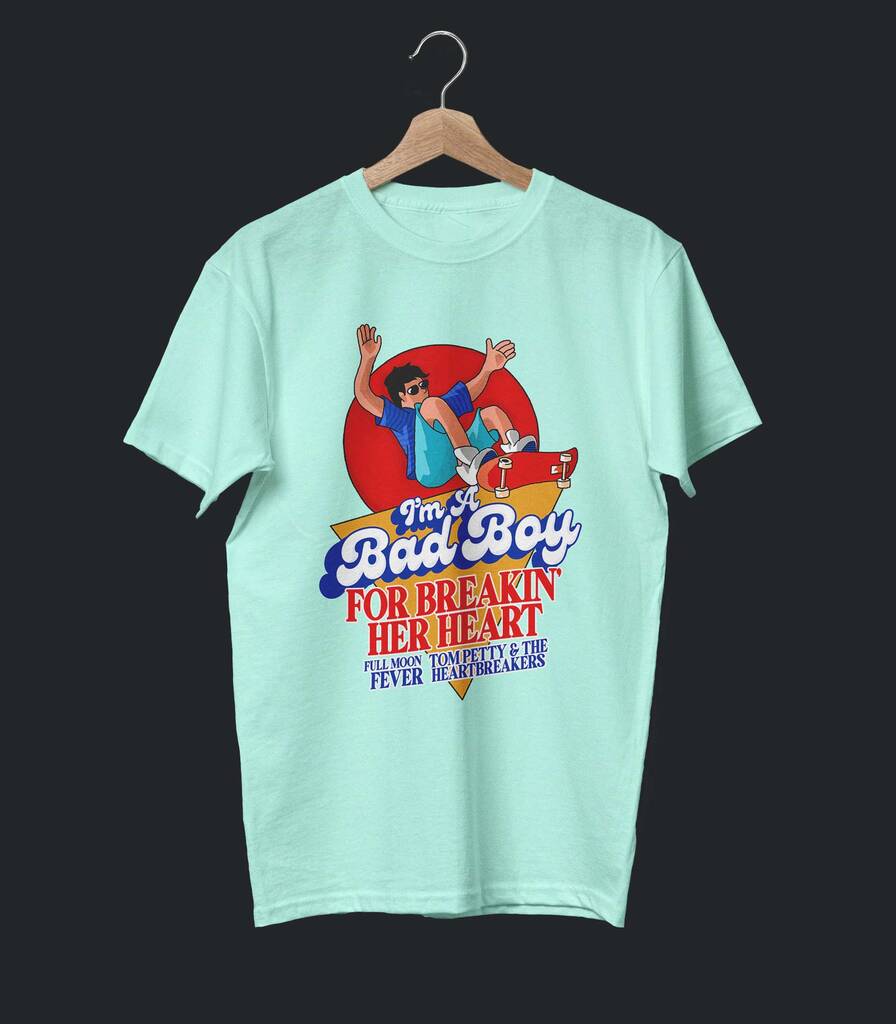 Free Fallin • Tom Petty Typography Tribute T-shirt • Summer Edition