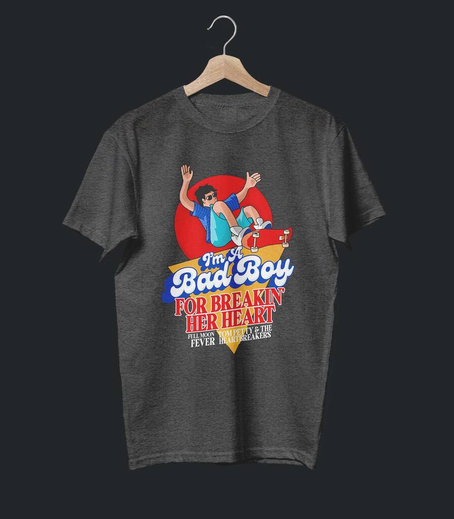 Free Fallin • Tom Petty Typography Tribute T-shirt • Summer Edition