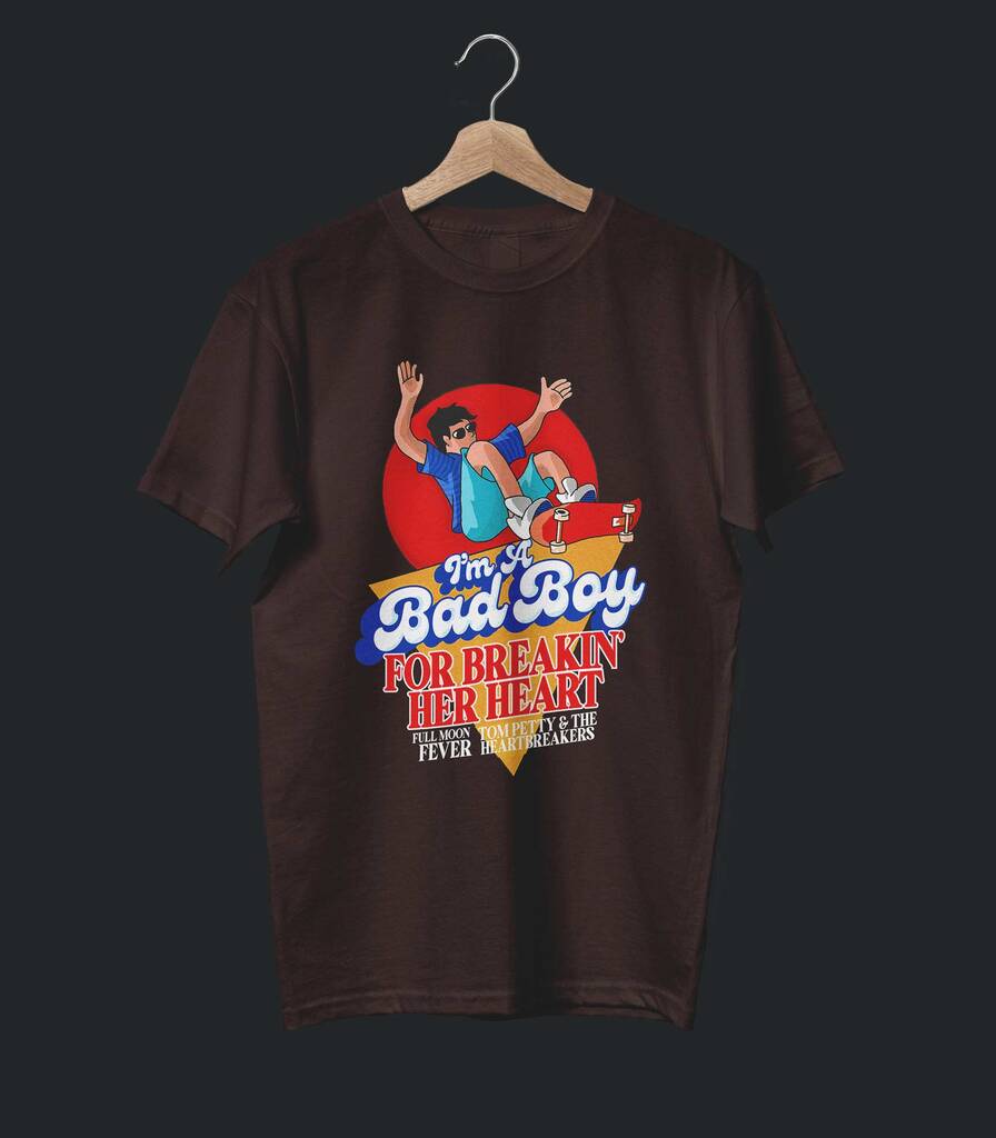 Free Fallin • Tom Petty Typography Tribute T-shirt • Summer Edition