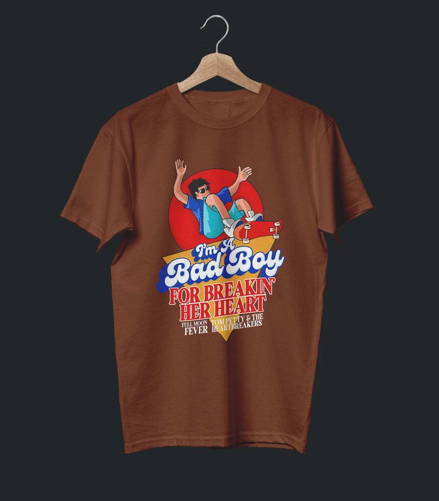 Free Fallin • Tom Petty Typography Tribute T-shirt • Summer Edition