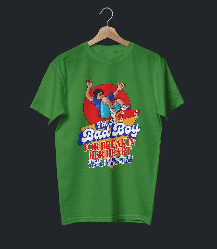 Free Fallin • Tom Petty Typography Tribute T-shirt • Summer Edition