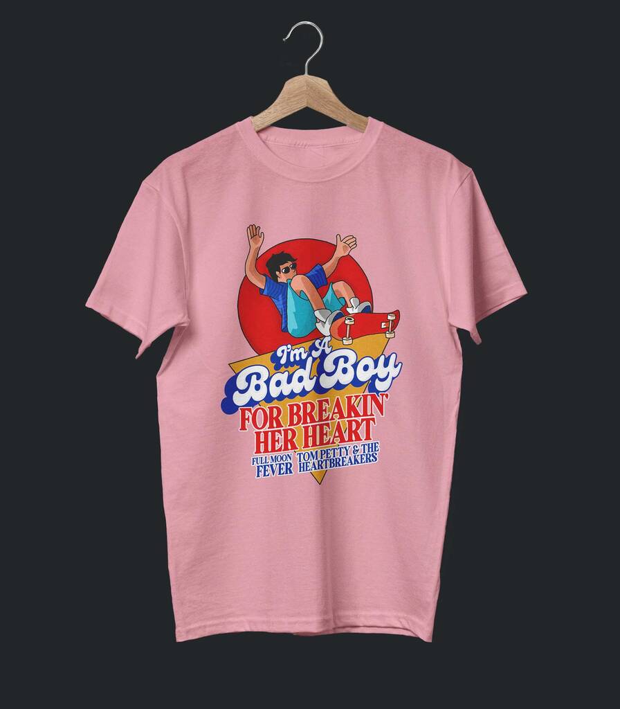 Free Fallin • Tom Petty Typography Tribute T-shirt • Summer Edition