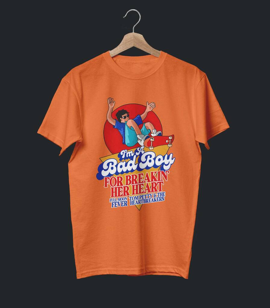 Free Fallin • Tom Petty Typography Tribute T-shirt • Summer Edition