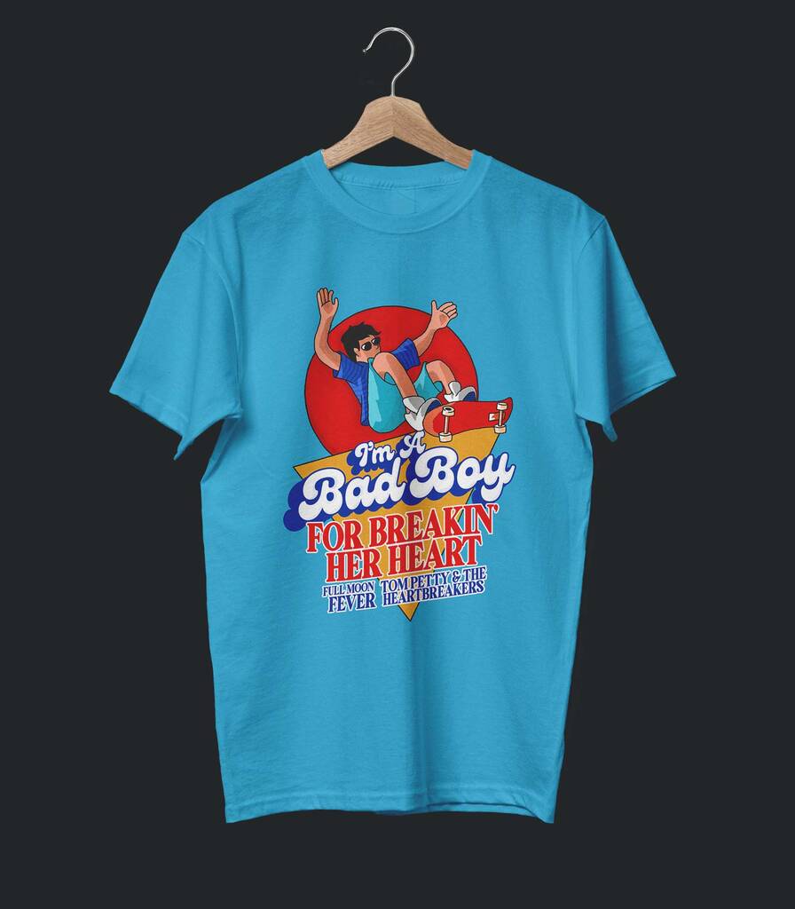 Free Fallin • Tom Petty Typography Tribute T-shirt • Summer Edition