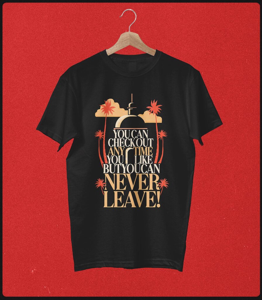 Hotel California Collector's Typography Tee