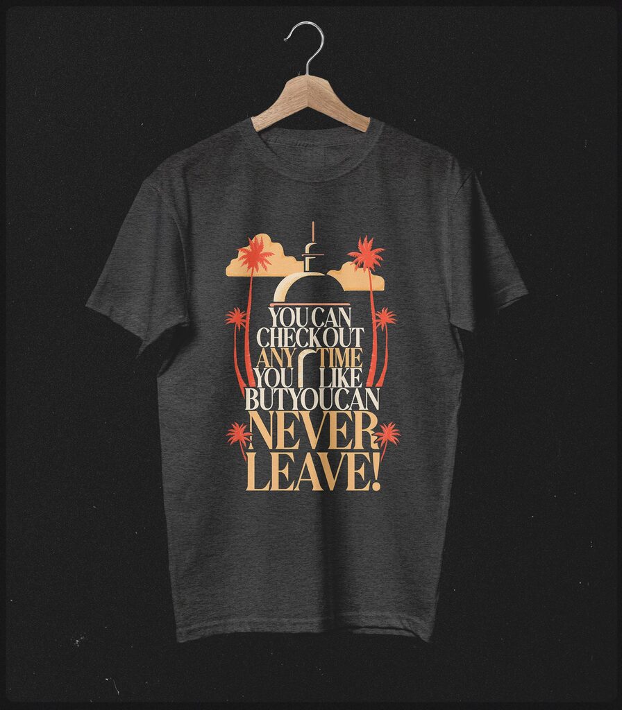 Hotel California Collector's Typography Tee