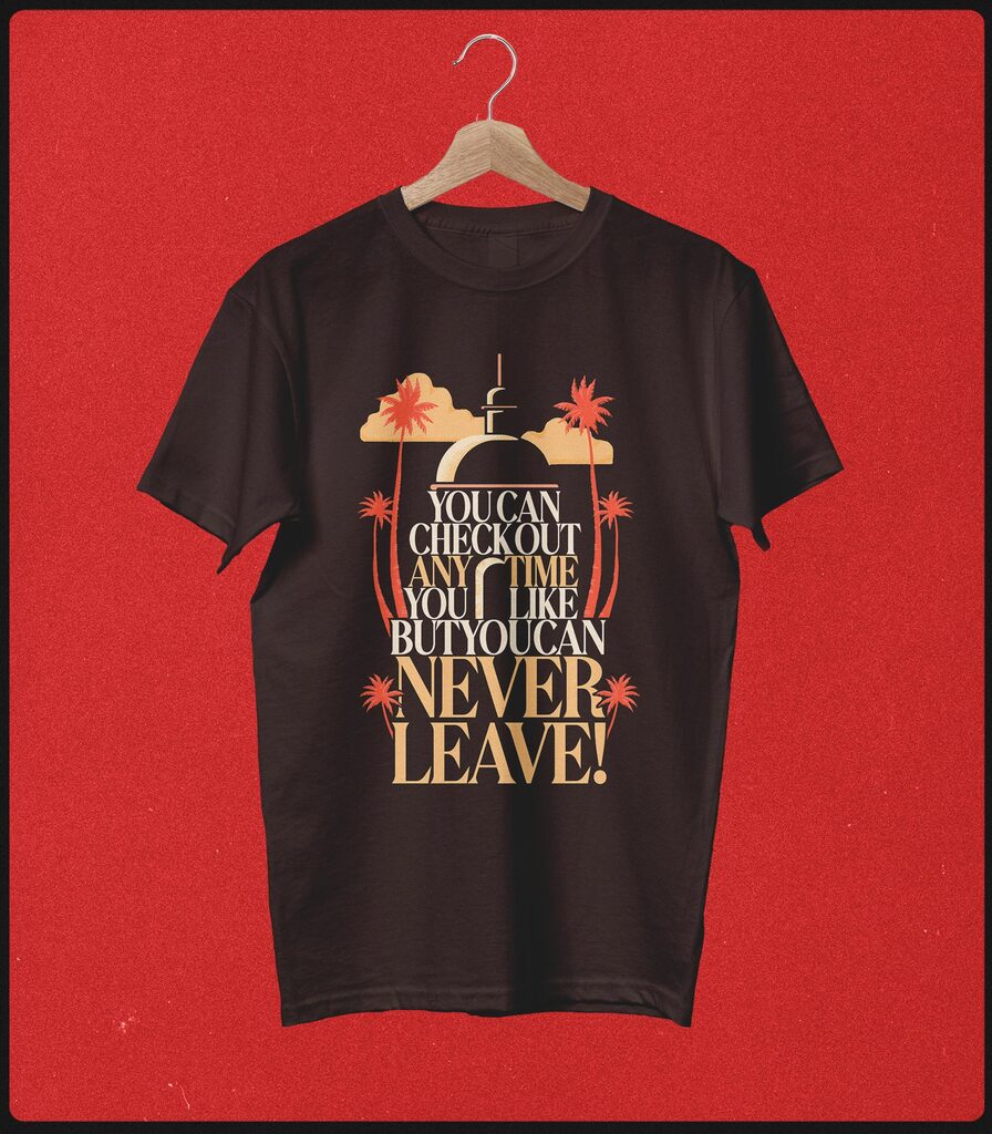 Hotel California Collector's Typography Tee