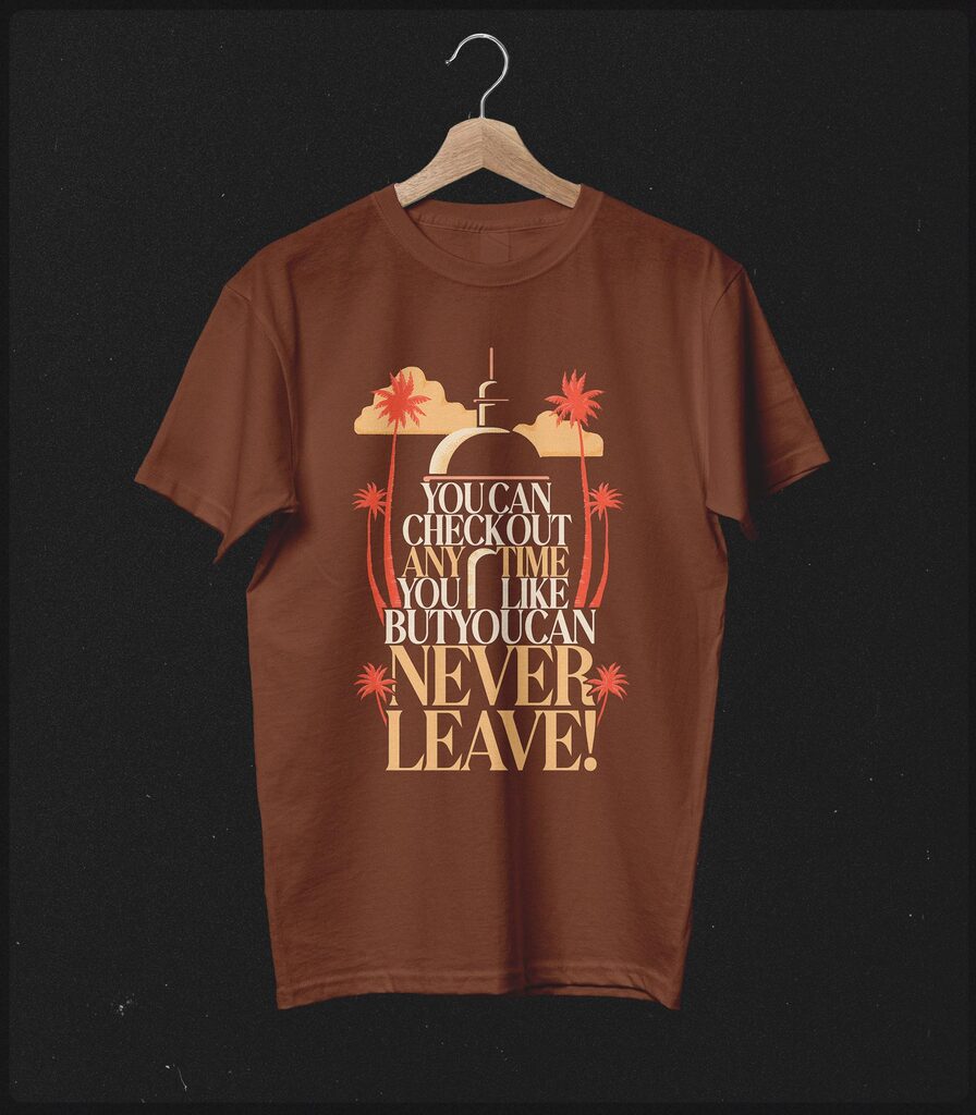 Hotel California Collector's Typography Tee